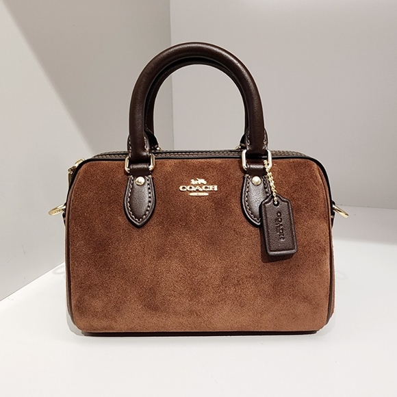 Coach Handbags - Coach Mini Rowan Crossbody Vintage Leather New With Tags!